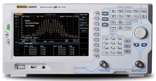 Rigol DSA875 spektrumanalizátor