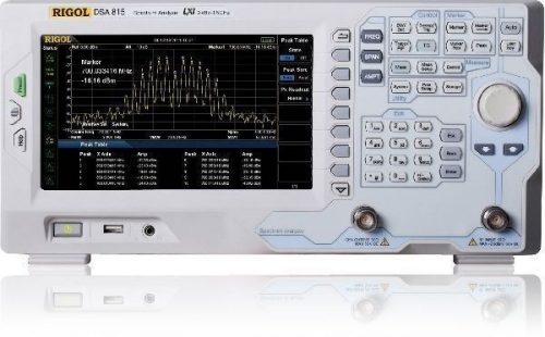 Rigol DSA815-TG spektrumanalizátor tracking generátorral