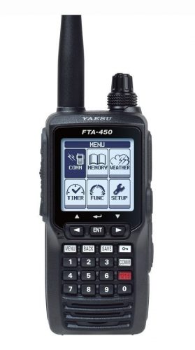 Yaesu FTA-450L repülési rádió