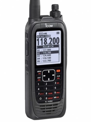 Icom IC-A25CE repülési rádió