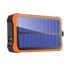 4smarts Solar Prepper napelemes külső akkumulátor, 2XUSB kimenet, 12000mAh Li-ion, fekete