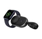 Forcell F-energy Mini Apple watch kompatibilis vezeték nélküli töltő / power bank, fekete (1A 2,5W/1200 mAh)