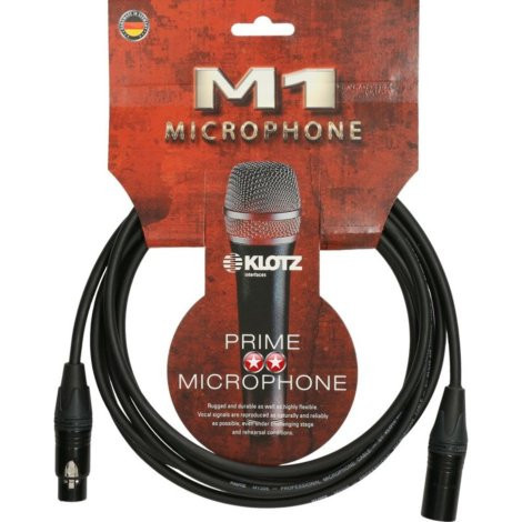 Klotz M1FM1N1000 mikrofonkábel, 10 m