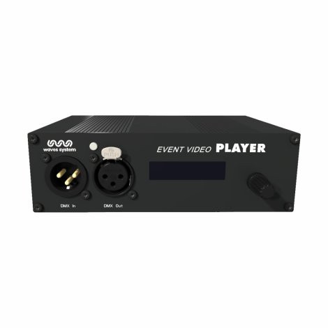 Waves System EVP 380 Event Video Player mkII Show Control, 4K audió/videó lejátszó és műsorvezérlő hanghoz, képhez, fényhez