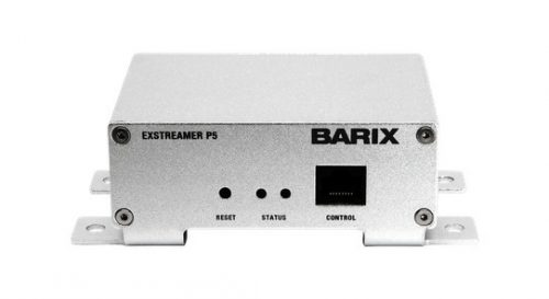 Barix Exstreamer P5 ip audio dekóder erősítővel